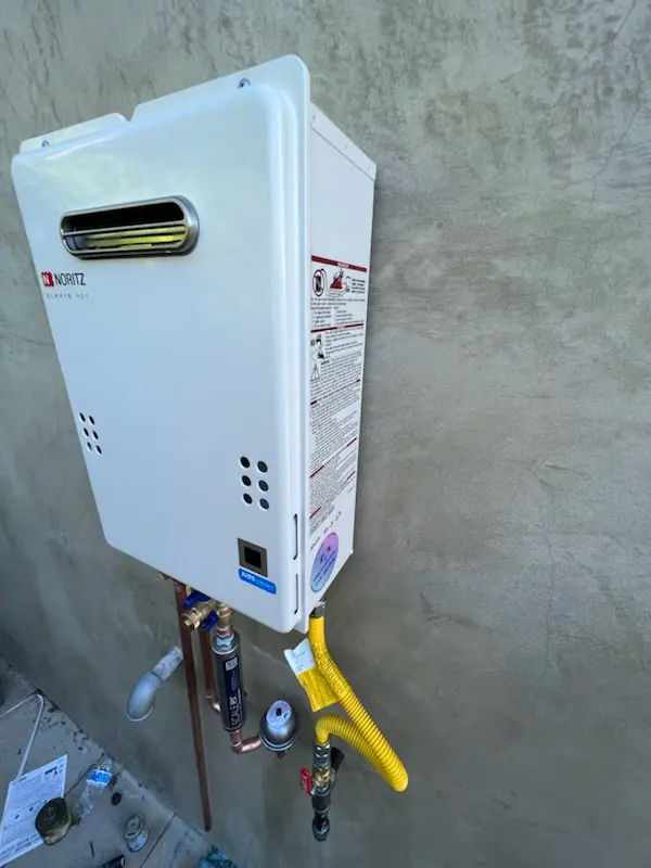 Tankless water heater installation for Foxburg homes